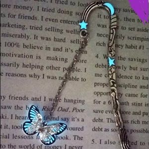 Glow in the Dark Butterfly Bookmark